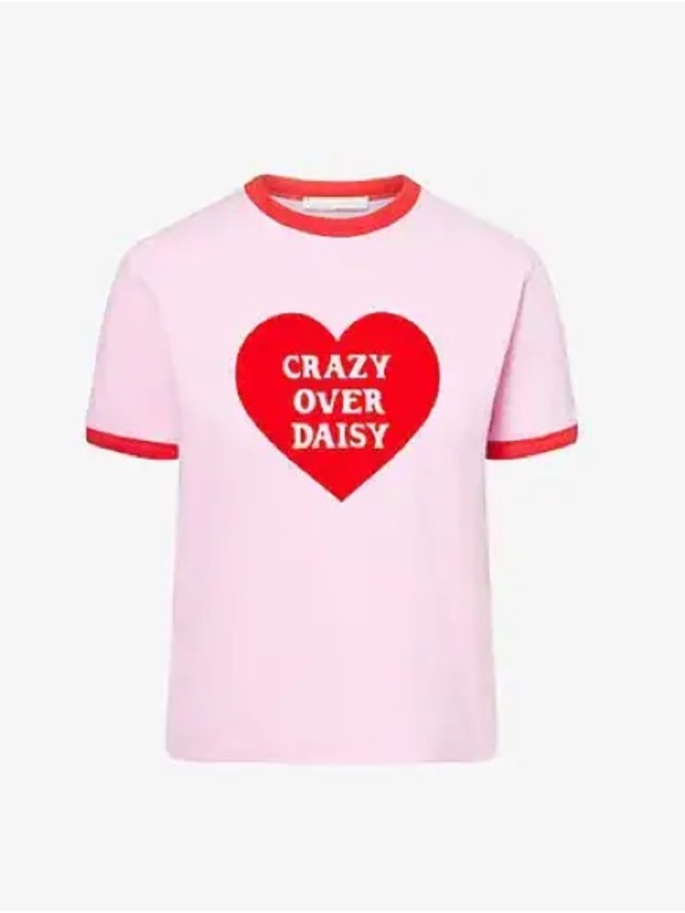 ZARA x Harry Lambert Disney Pink Ringer Tee- Crazy Over Daisy